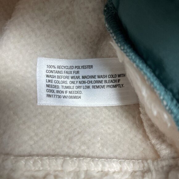 Cat & Jack Fleece Sweater High Pile Baby Boy 0 - 3 Months Cream Warm Fall Winter - Picture 4 of 4